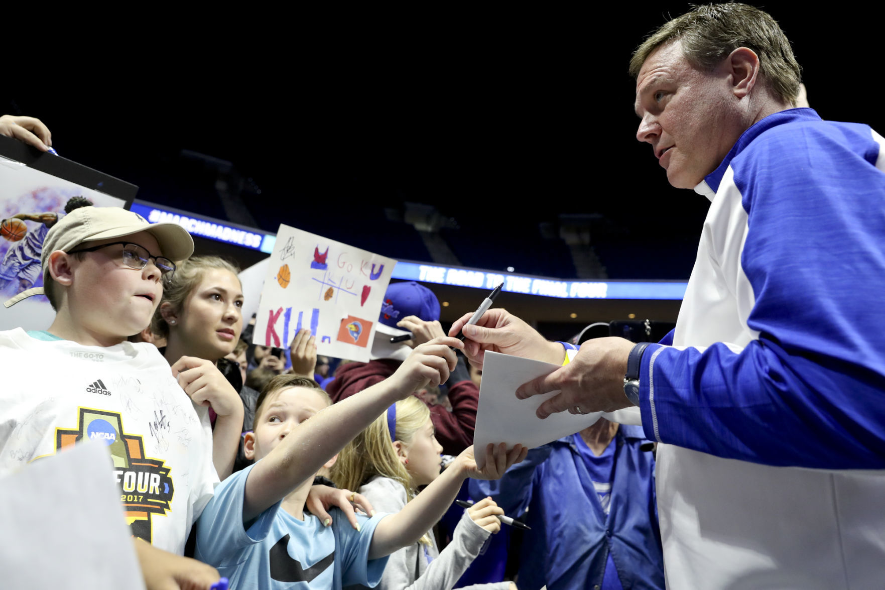 Miles on Kansas basketball coach Bill Self